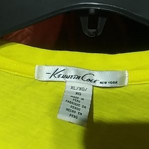 Mens Kenneth Cole XL v neck t shirt